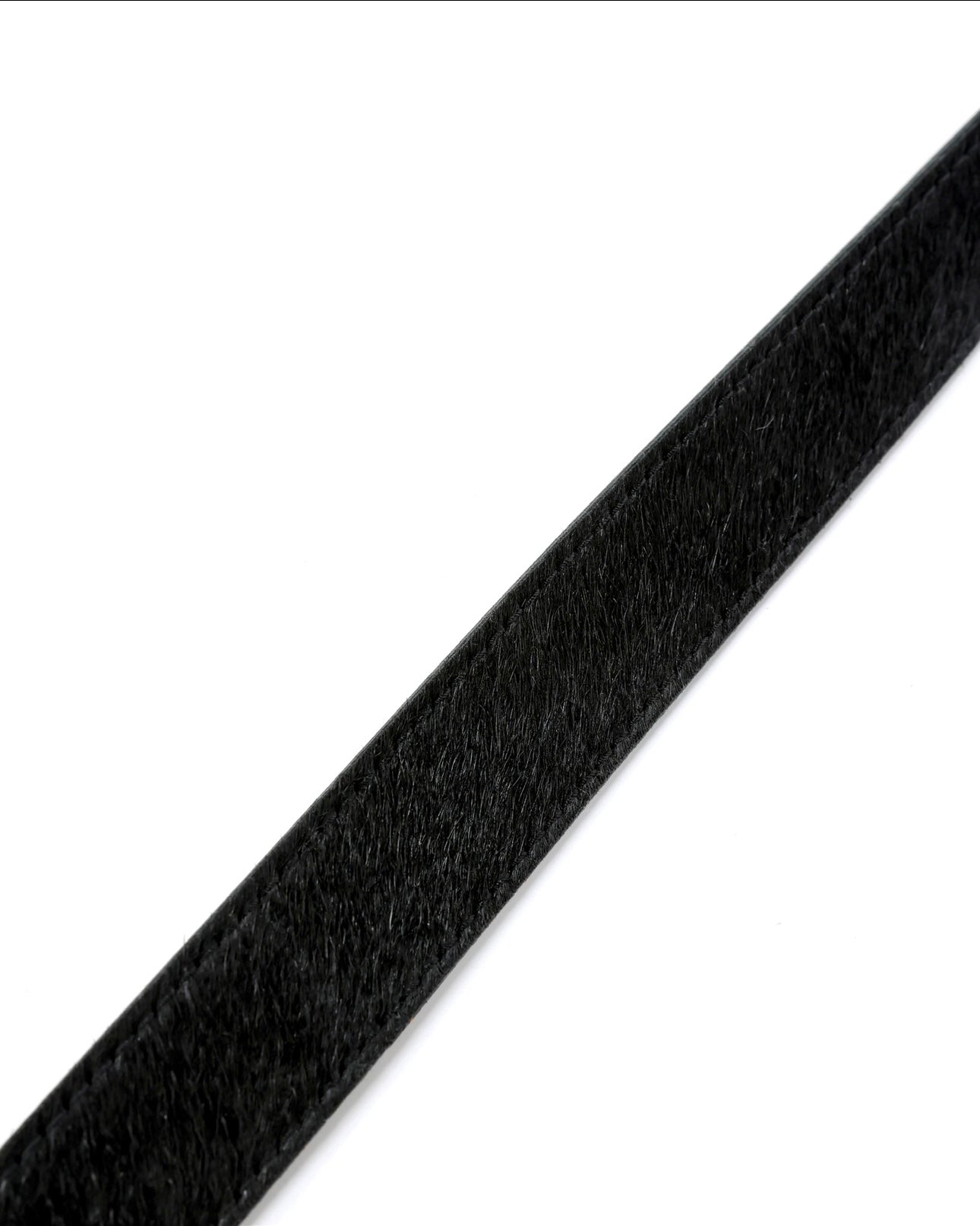 PILI Black Pony Hair Belt