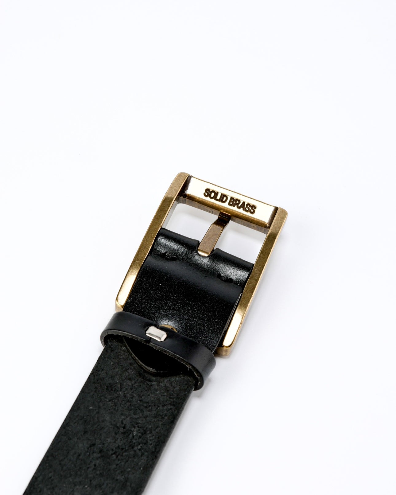 PILI Black Leather Belt