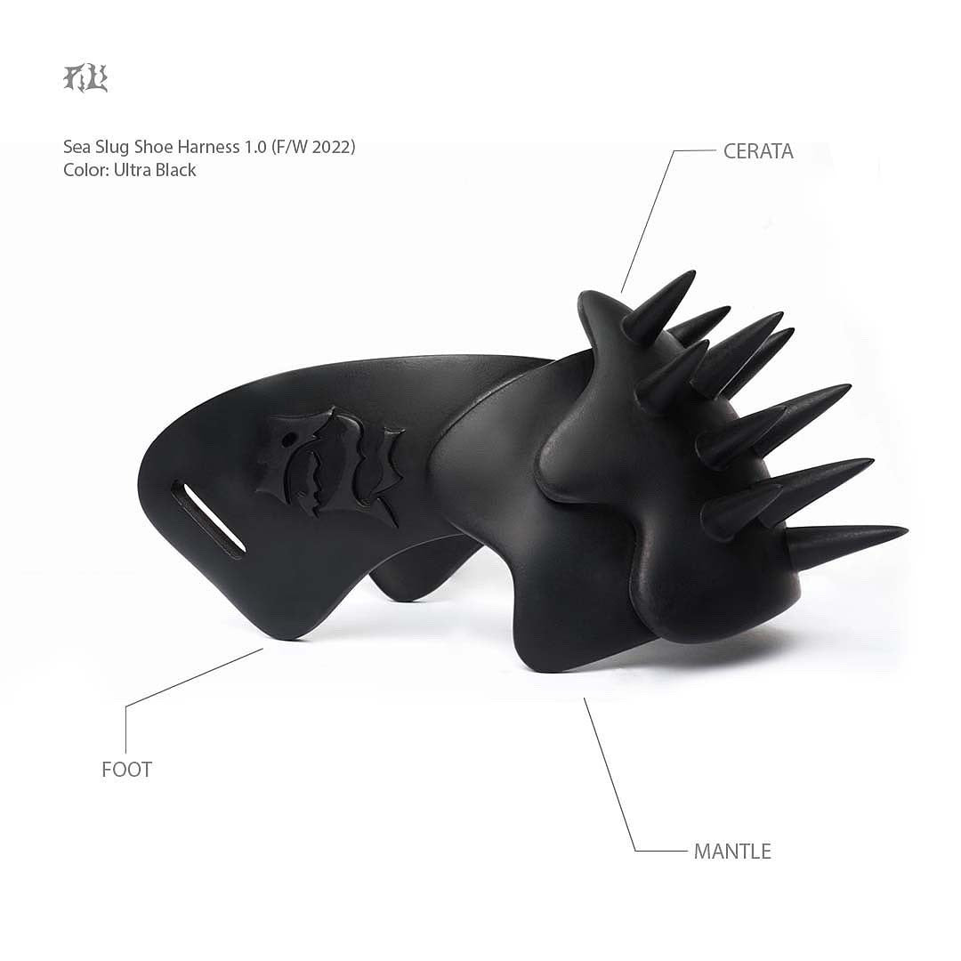 Black shoe accessories side 3D Printed Shoe Accessories: Elevate Your Footwear with Innovative Designs